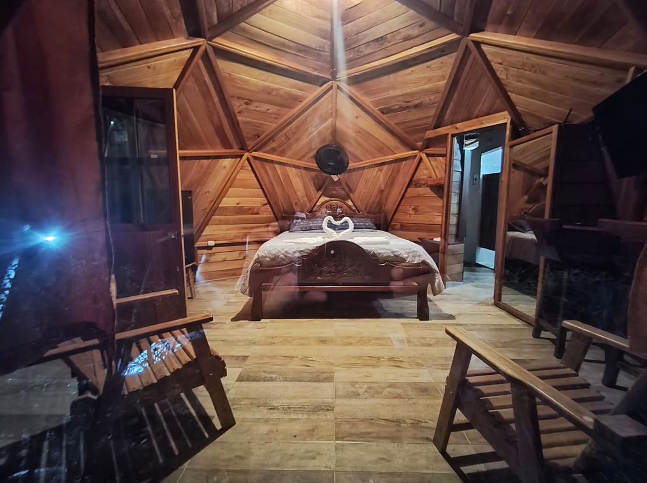 Glamping en domo geodésico de El Pedregal, Enciso: foto 6
