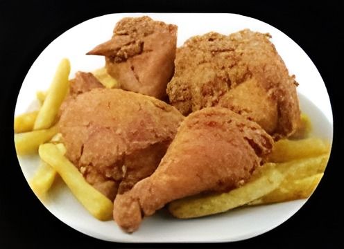 Pollo broaster entero